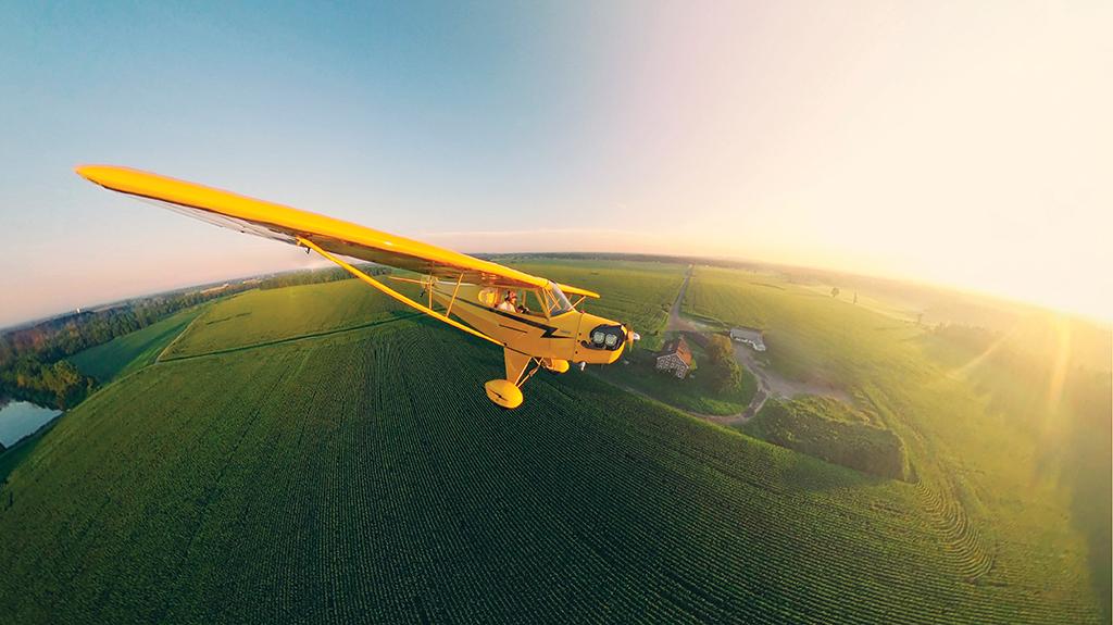1941 Piper J-3 Cub light aircraft