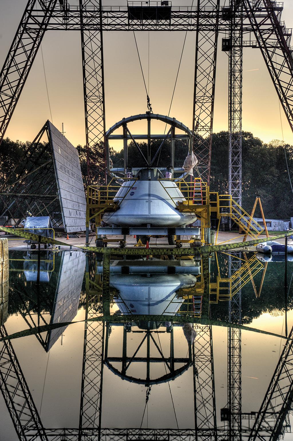 Orion, NASA Langley Research Center’s Hydro Impact Basin