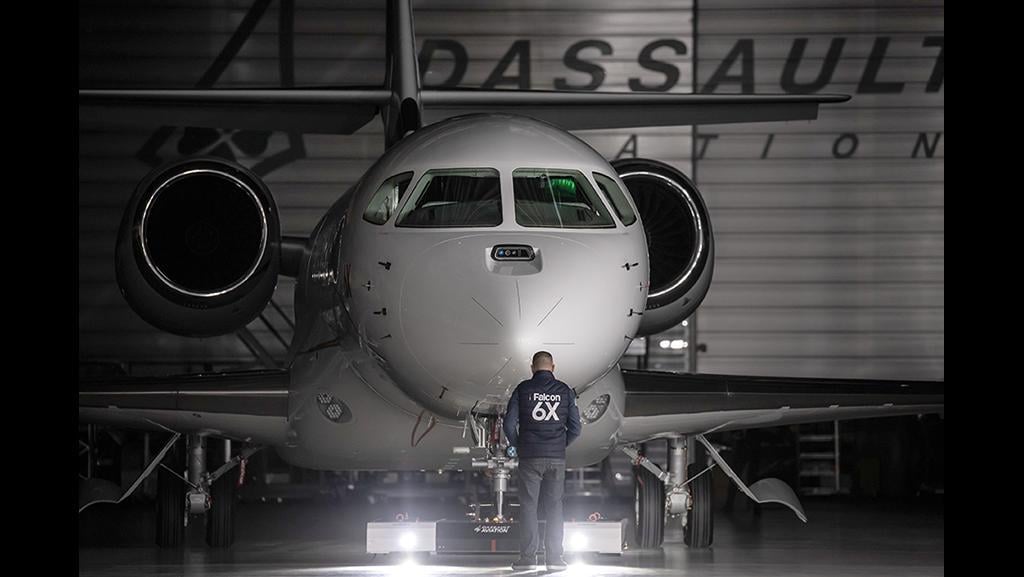 Dassault Falcon 6X business jet