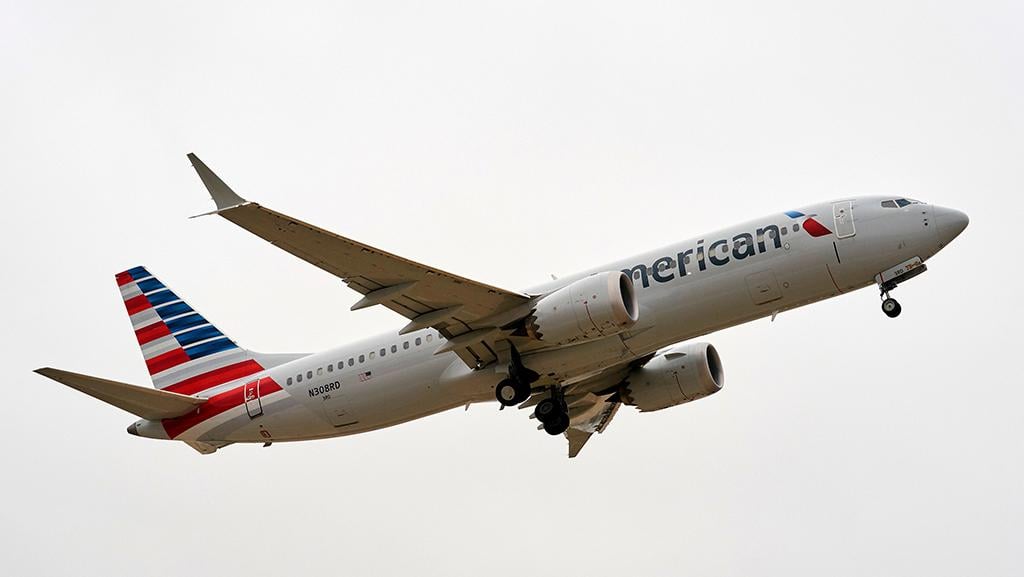 American Airlines Boeing 737 MAX aircraft