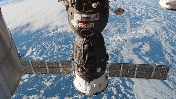 Russian Soyuz capsule