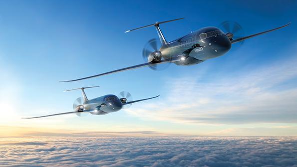 Embraer next-generation turboprop aircraft