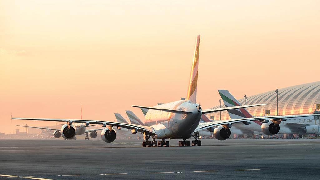 Emirates A380s