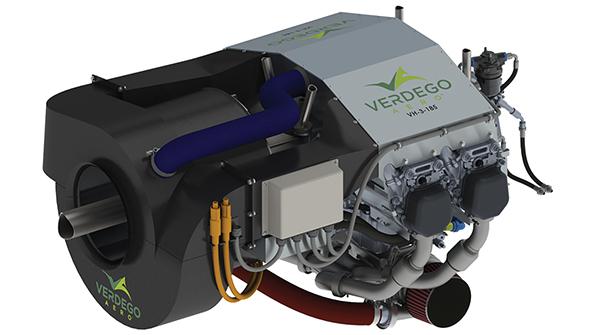 VerdeGo Aero’s VH-3-185 core hybrid unit