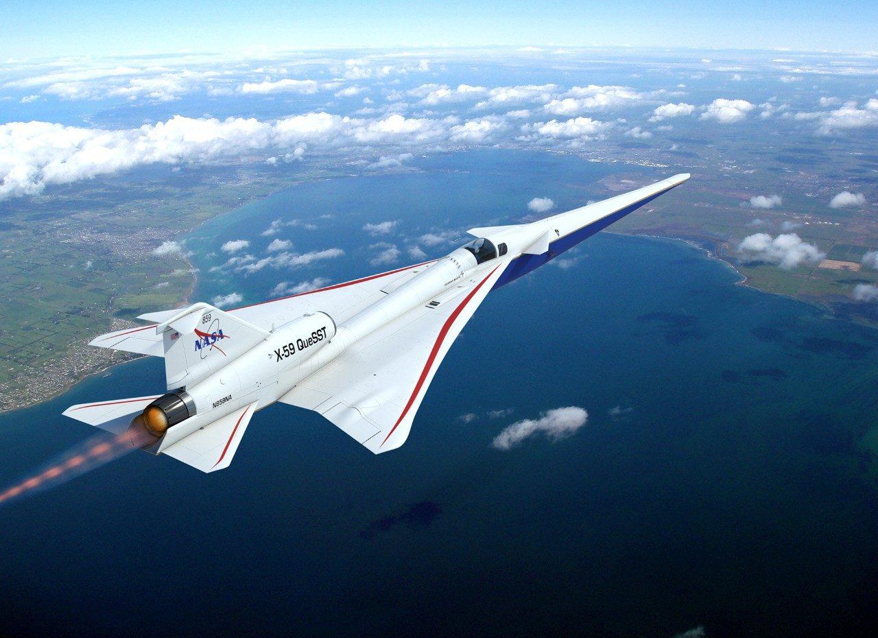supersonic flight time travel