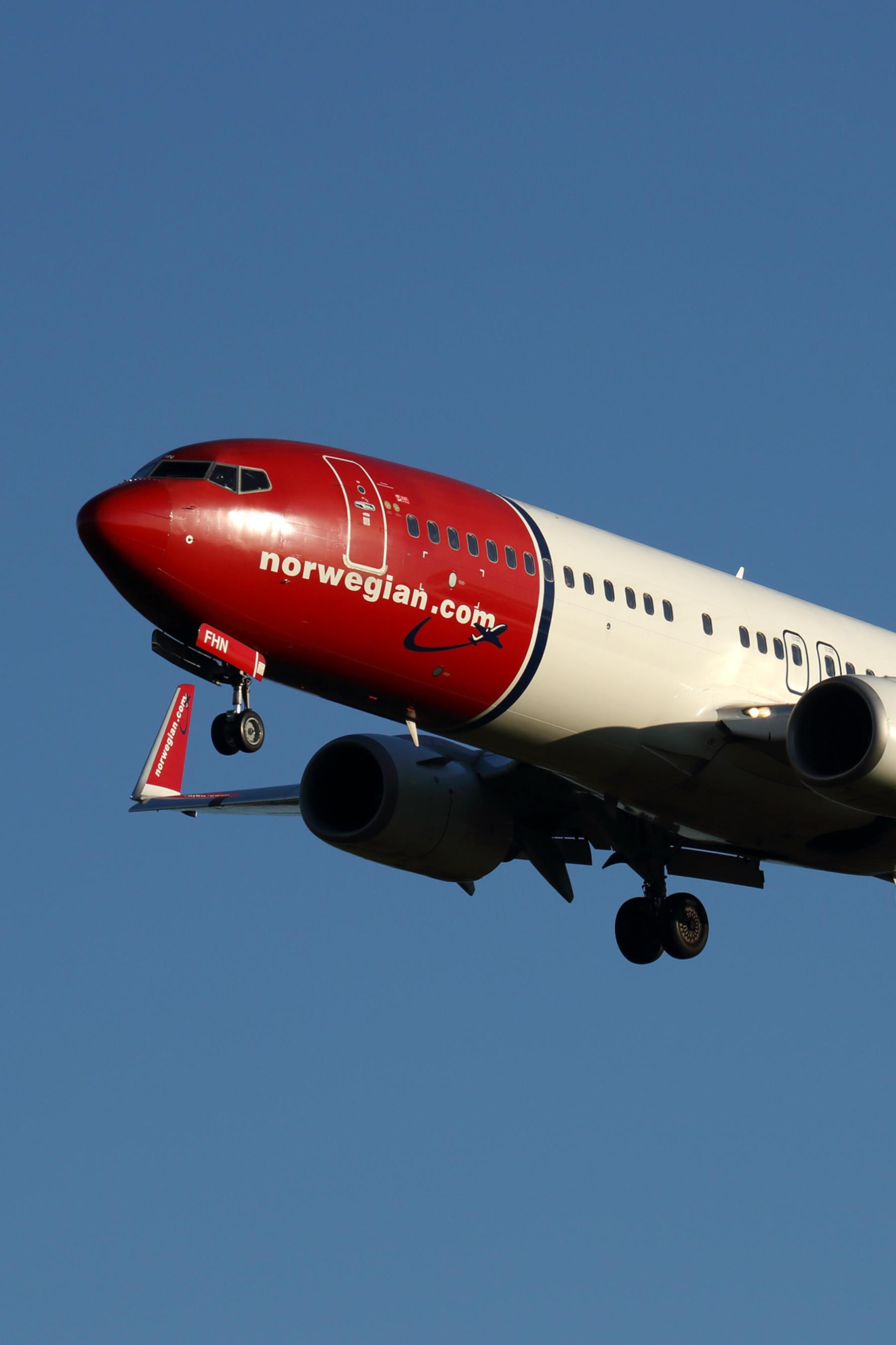 Norwegian Airlines Boeing 737-800 