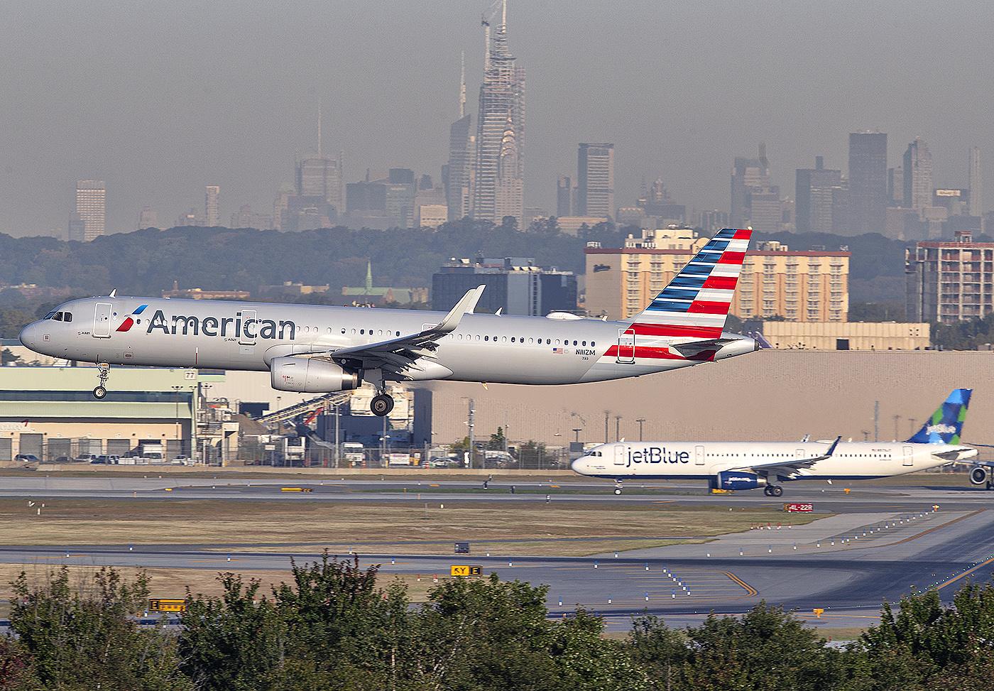 American Airlines and JetBlue