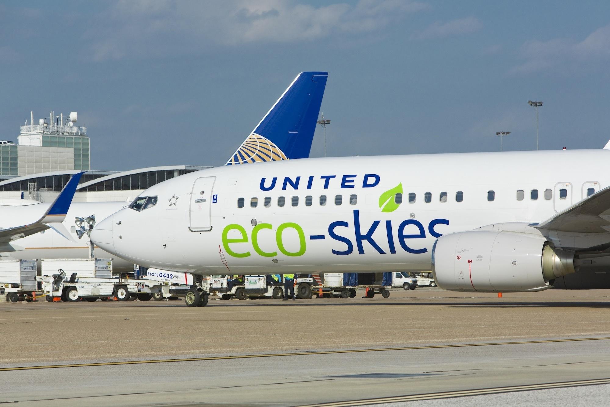 United Airlines Eco Skies