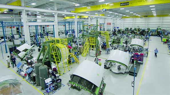 Raytheon Technologies production plant