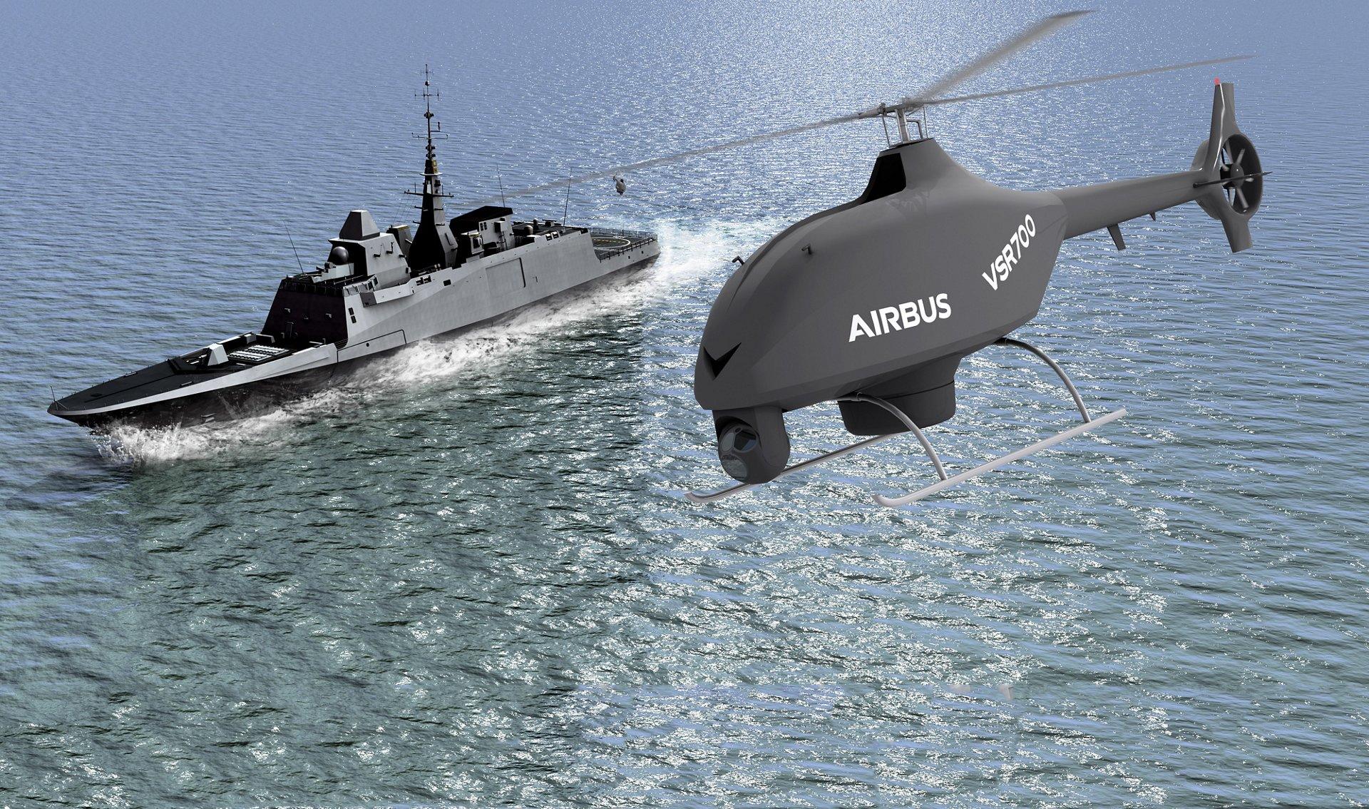 Airbus VSR700 unmanned helicopter