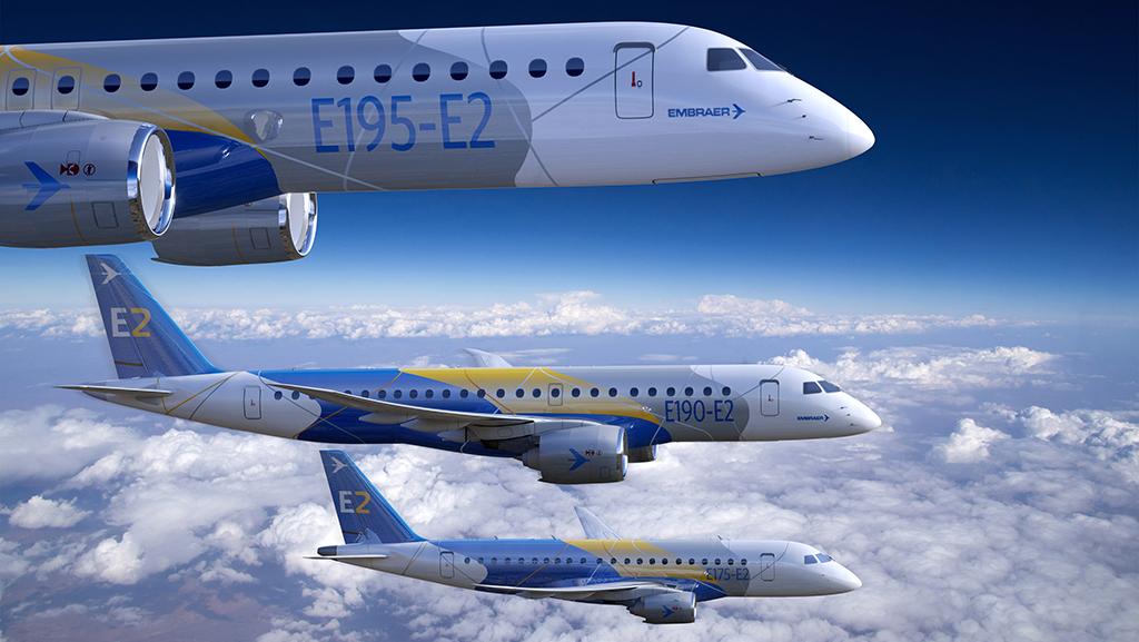 Embraer E2 family aircraft concept