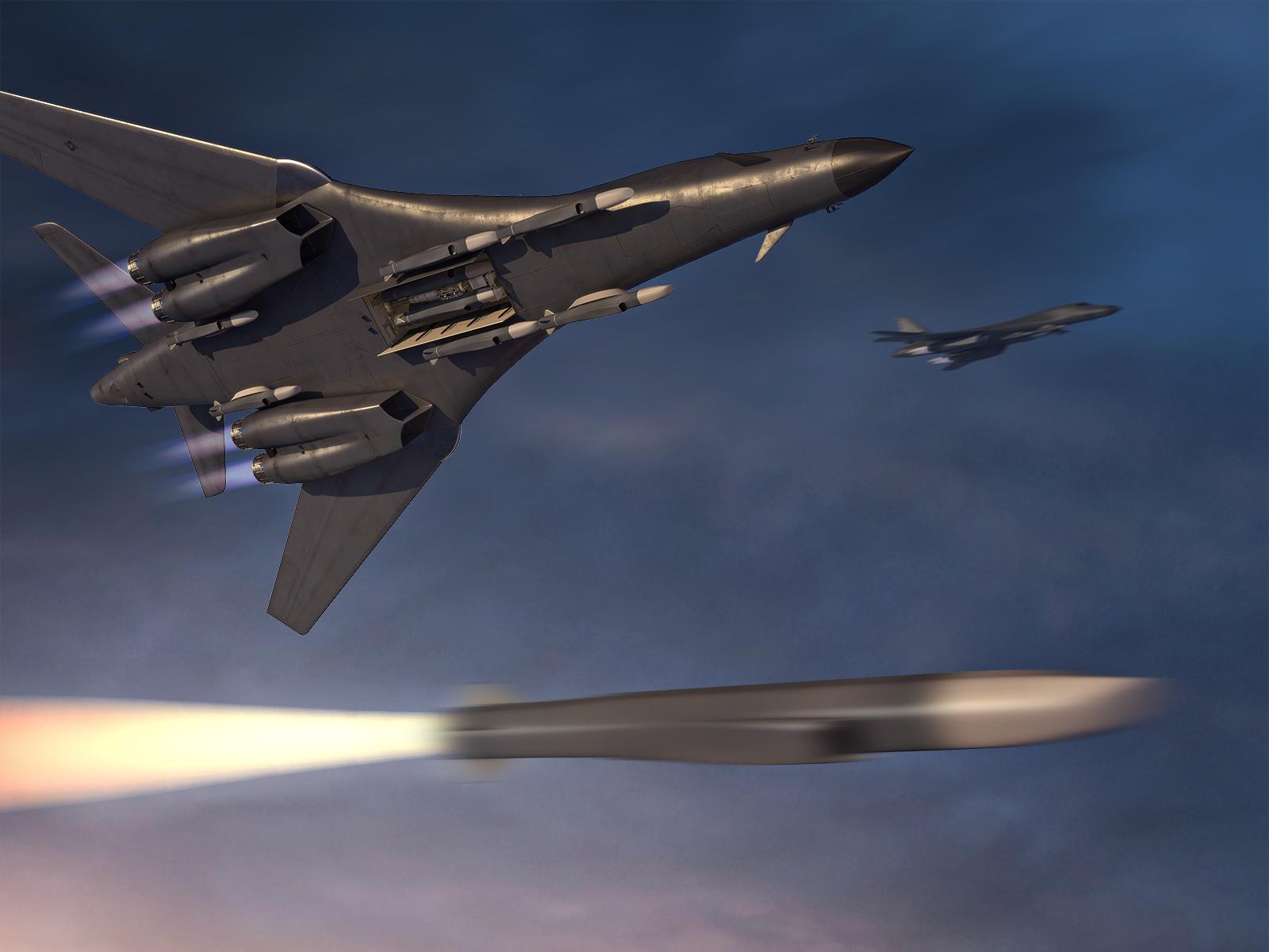 USAF Surveys Industry For B-1B Wing Pylons | Aviation Week Network