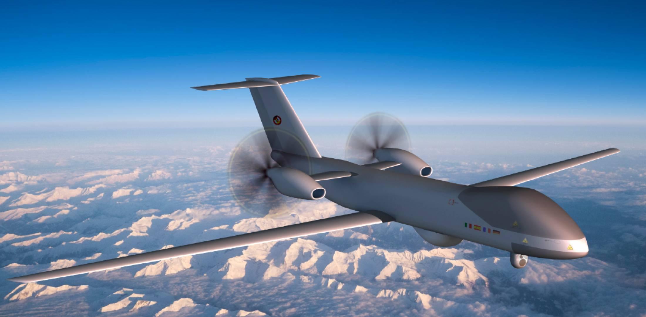 EuroDrone medium-altitude, long-endurance UAV