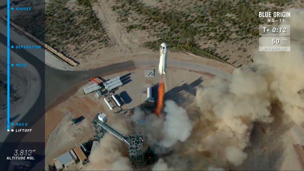 Blue Origin's New Shepard 15th suborbital flight