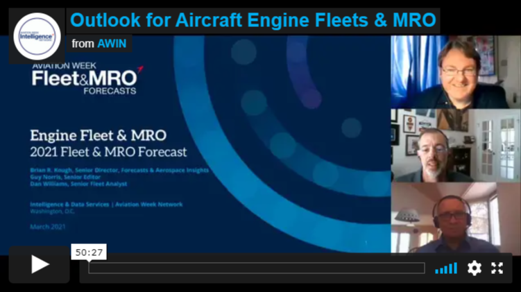 Outlook For Aircraft Engine Fleets & MRO | Aviation Week Network