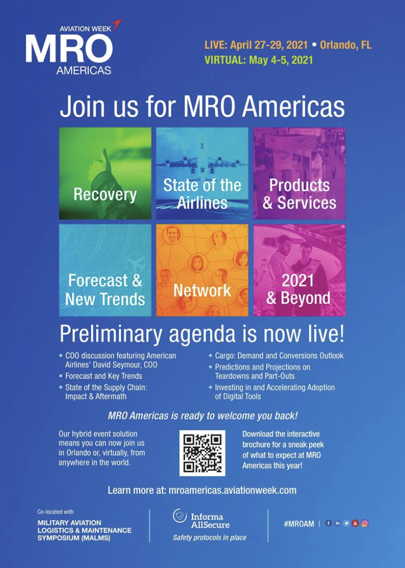 MRO Americas Ads Through The Years Aviation Week Network