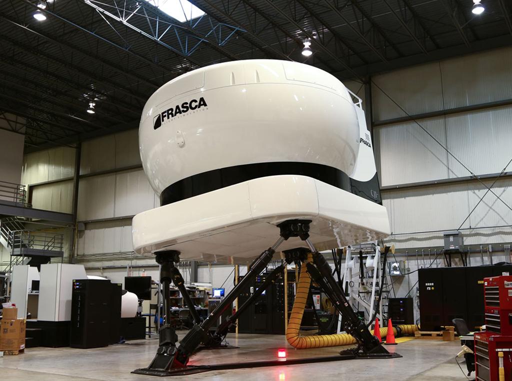 Frasca flight simulator