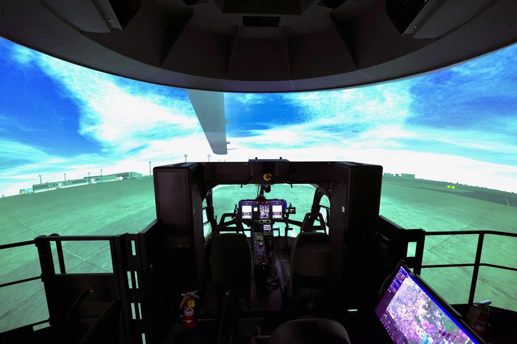 Helisim Thales Reality H flight simulator