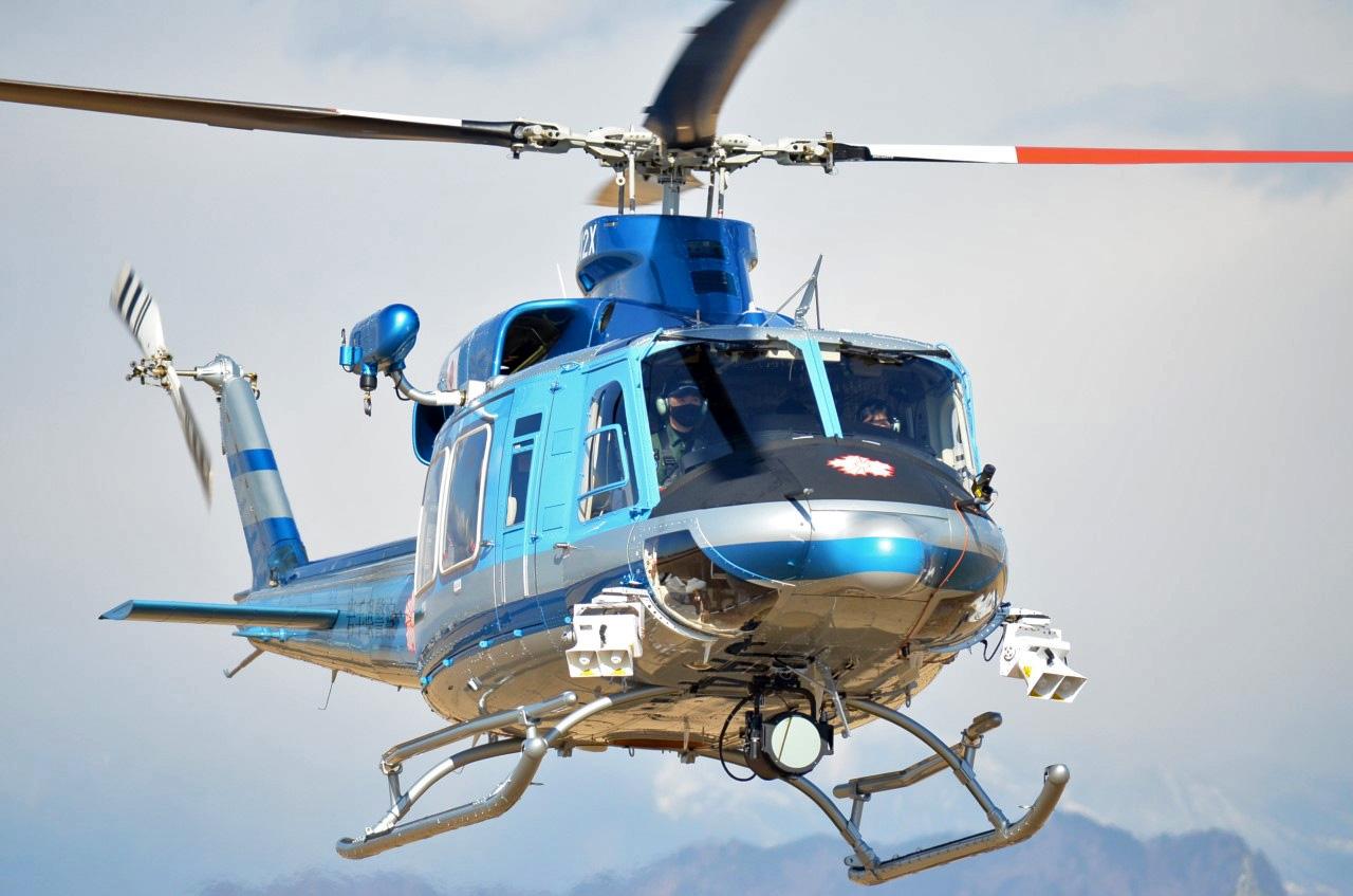 Bell 412 helicopter