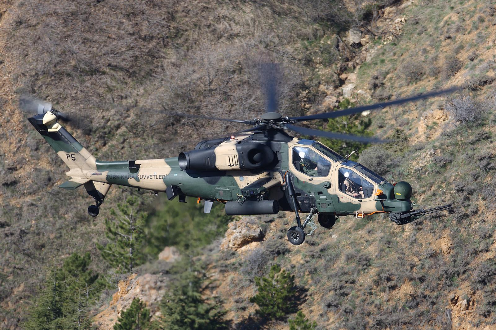 T129 ATAK helicopter