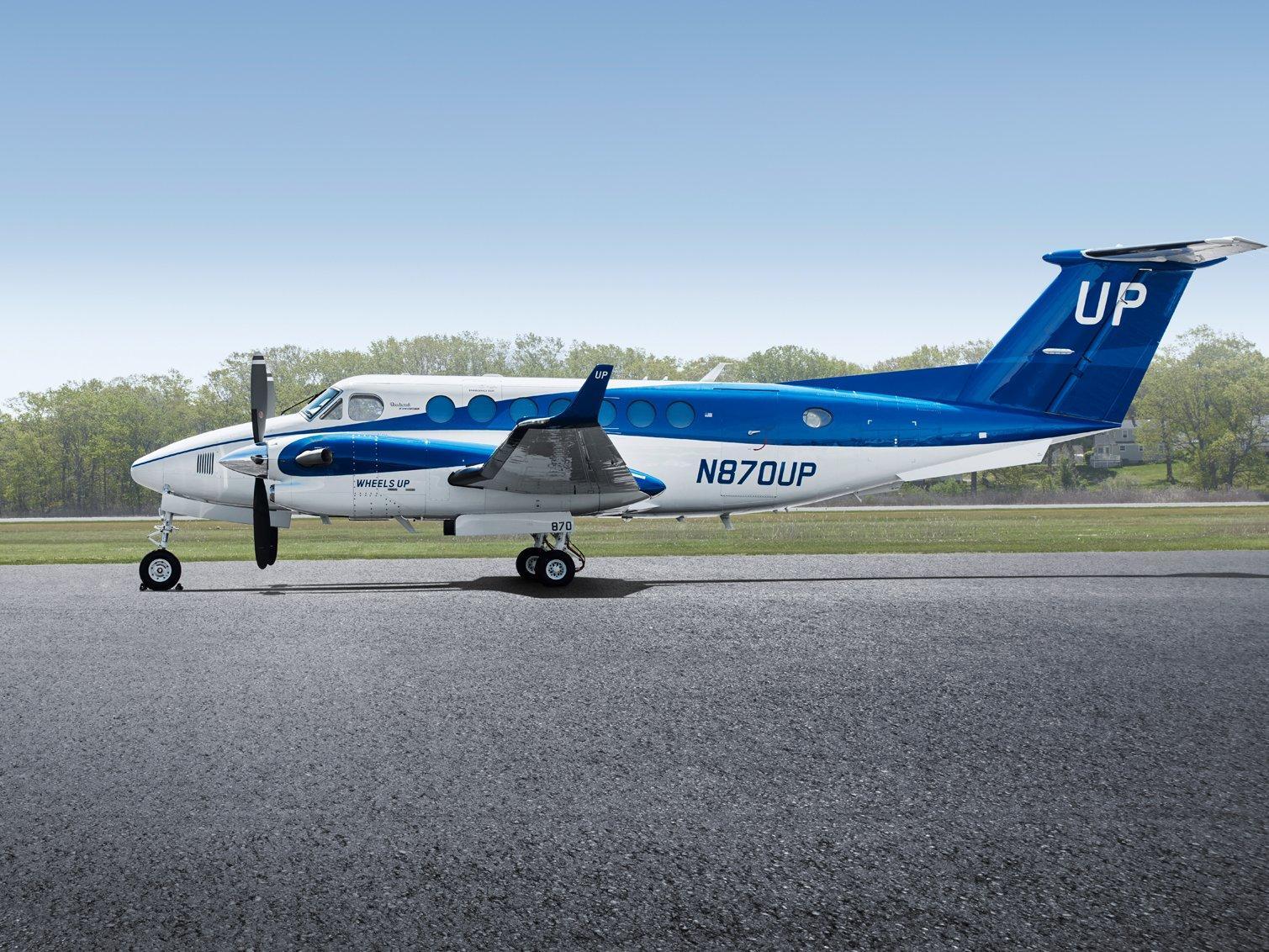 Wheels Up Textron Aviation Cessna King Air