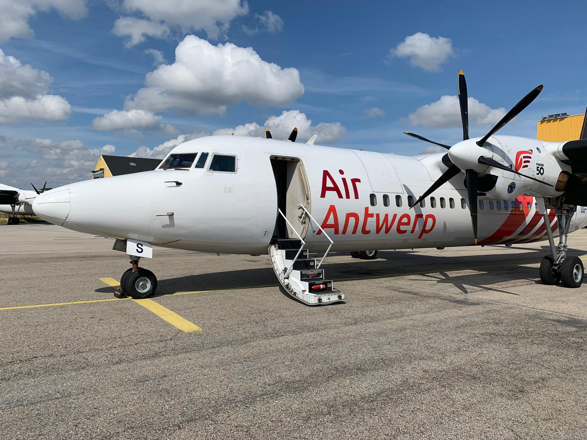 Air Antwerp Fokker F50