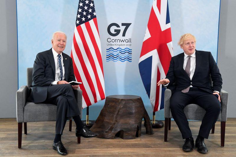 U.S. President Joseph Biden and UK Prime Minister Boris Johnson