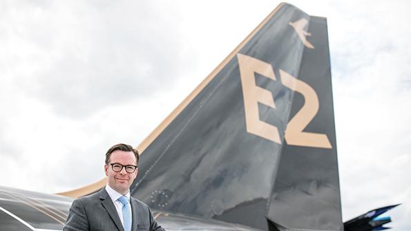 Arjan Meijer, CEO of Embraer Commercial Aviation