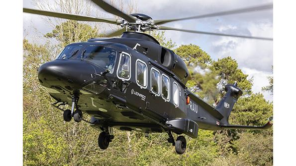 Leonardo AW149 helicopter