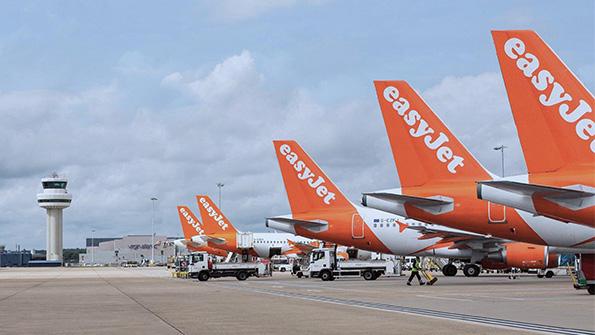 EasyJet tails