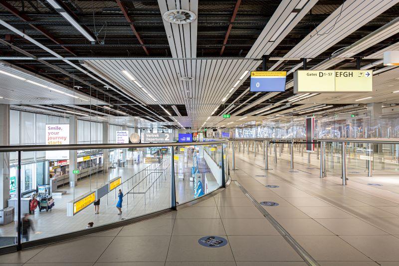 Schiphol Airport new Departure Hall 