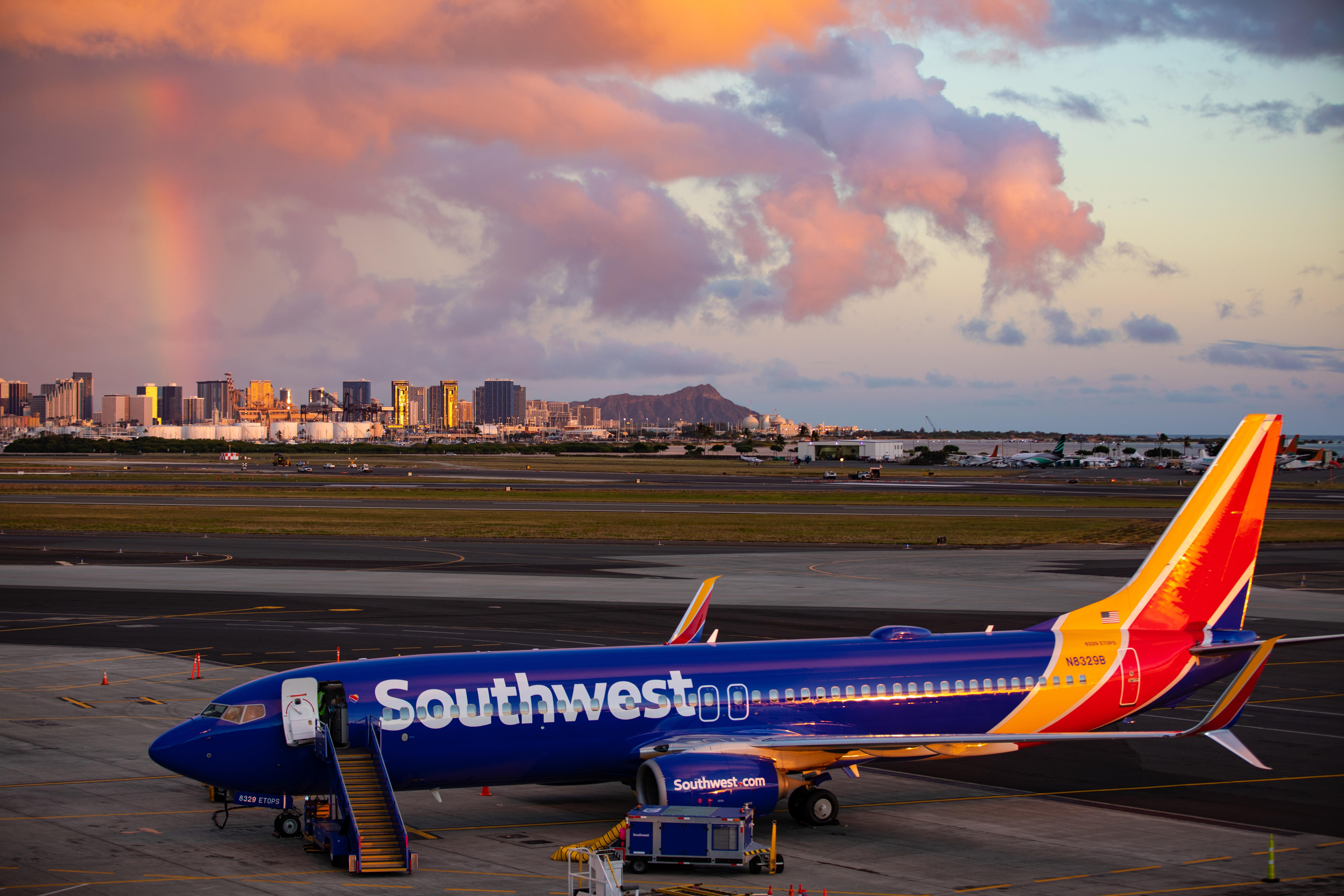 Southwest Airlines first flight to Hawaii