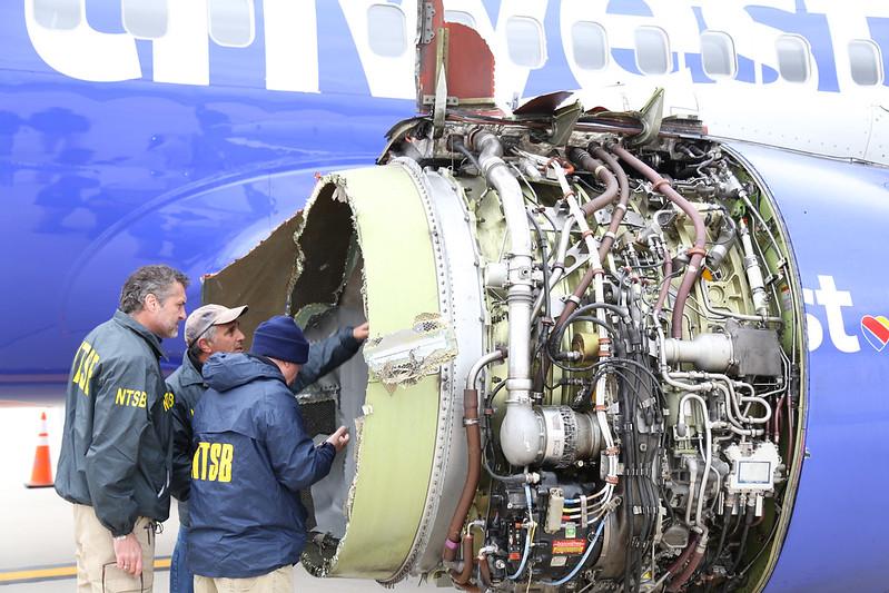 Southwest Airlines NTSB inspection