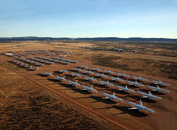 Gallery Stored Aircraft An Eerie Sight Over Alice Springs Aviation Week Network