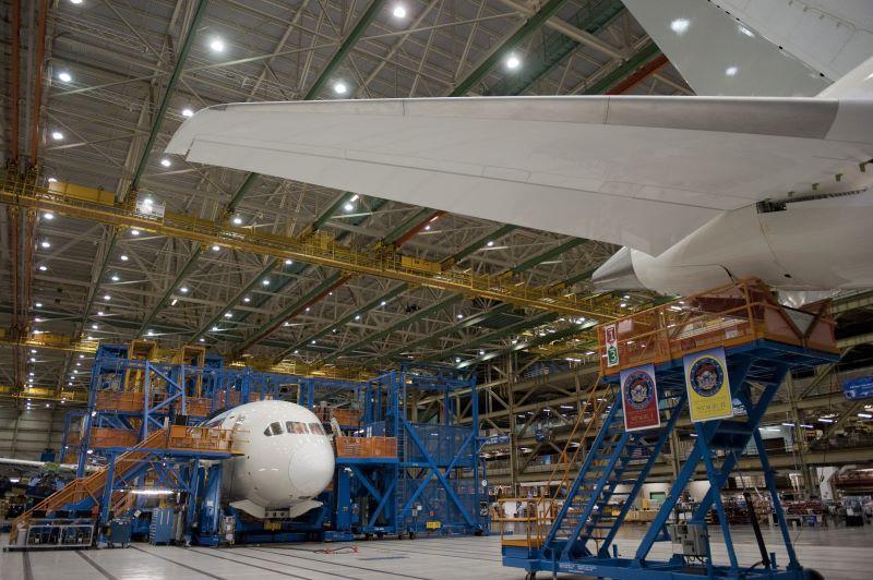 Boeing 787 Dreamliner in production