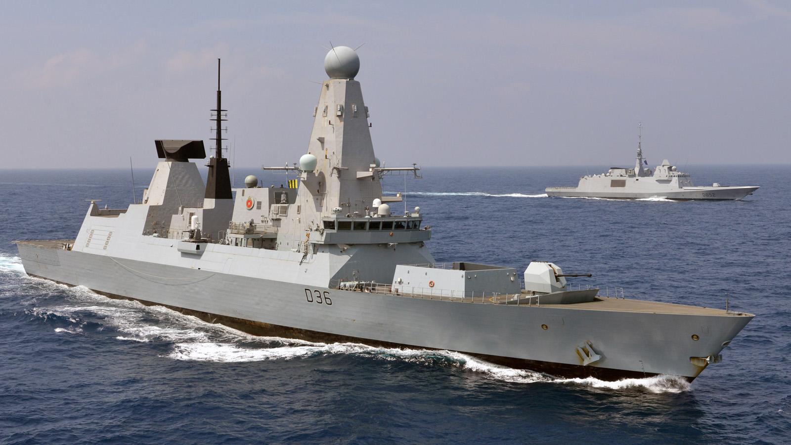 Royal Navy Type 45 destroyer