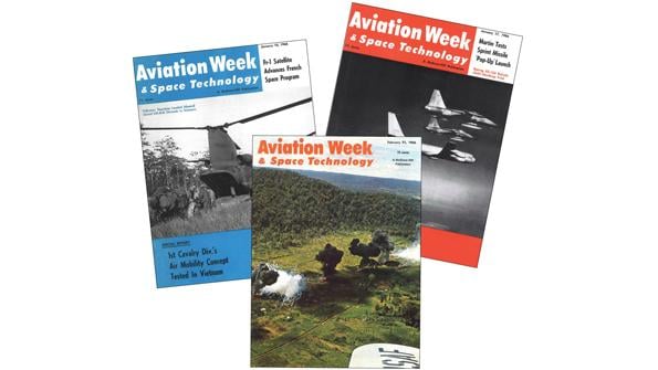 1966 Aviation Week covers 