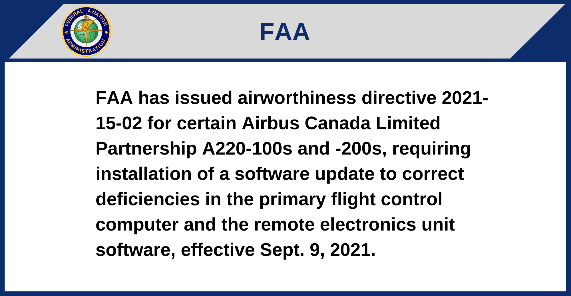 Global Regulatory Update, Aug. 8-14, 2021 | Aviation Week Network