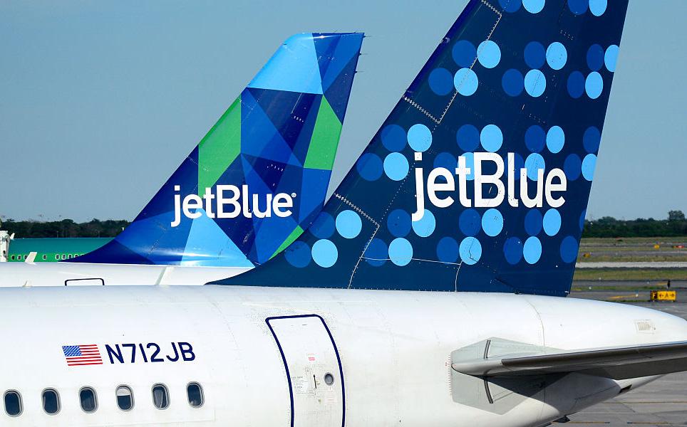 JetBlue tails at JFK