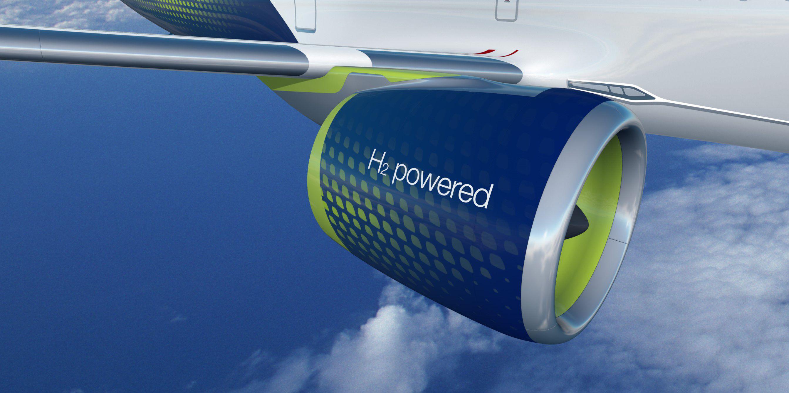 Airbus H2 hydrogen powered engine
