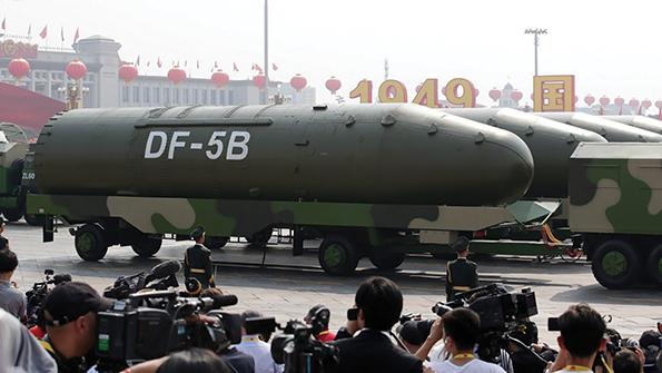 China's rocket based three-stage version of the DF-5