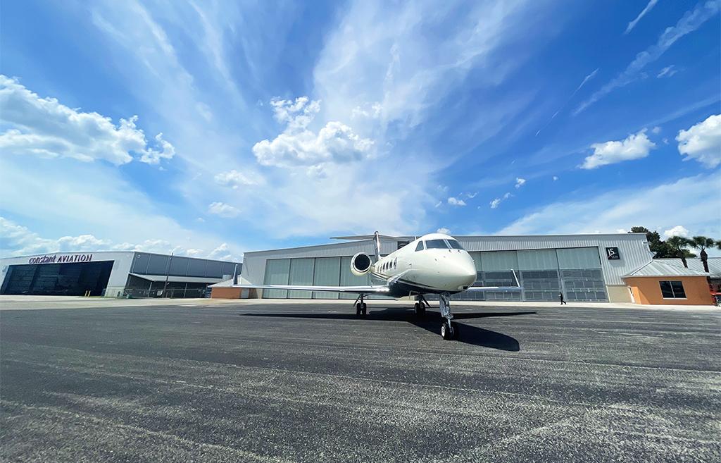 Constant Aviation hangar at Orlando Sanford International