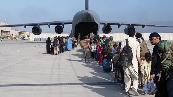 U.S. Air Forces, evacuation from Kabul Airport