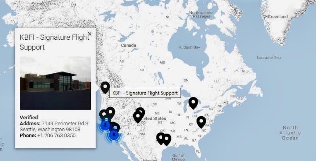 4AIR sustainable aviation fuels interactive map