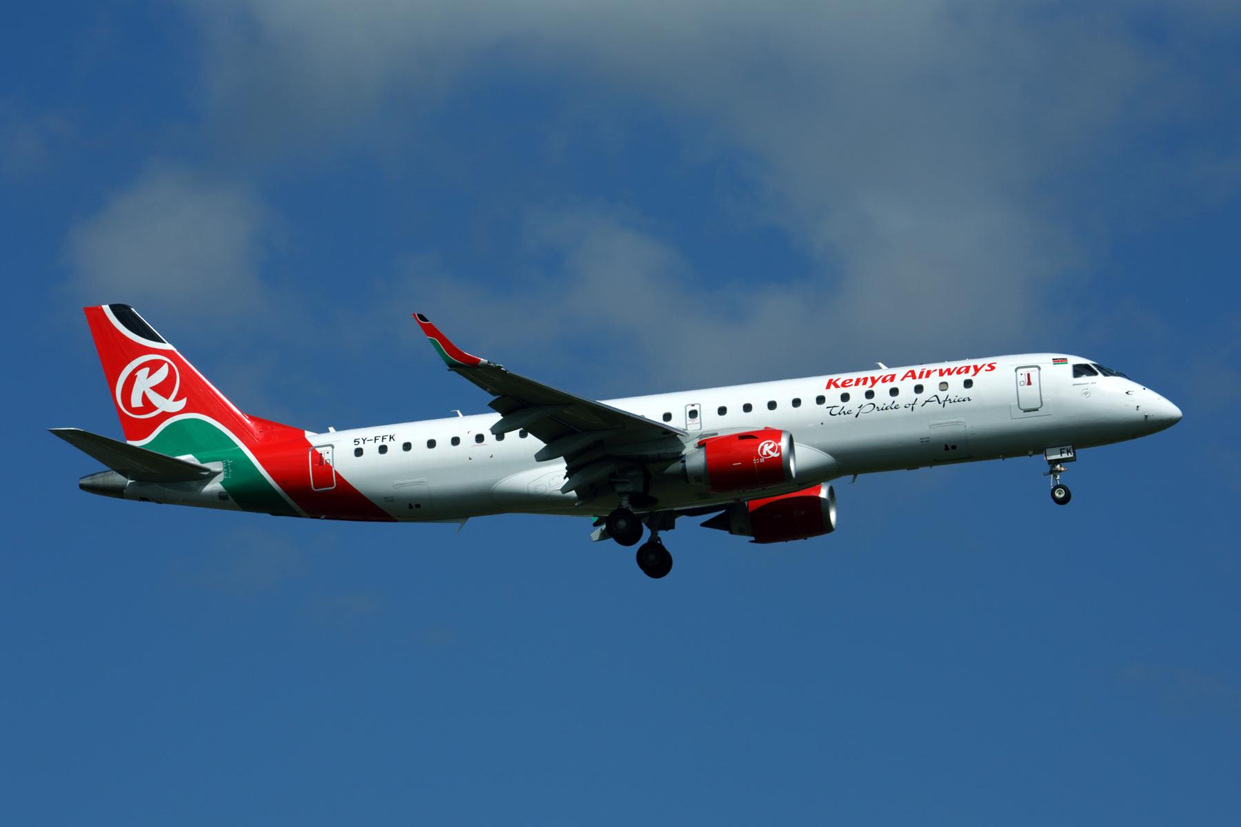 Kenya Airways E-190