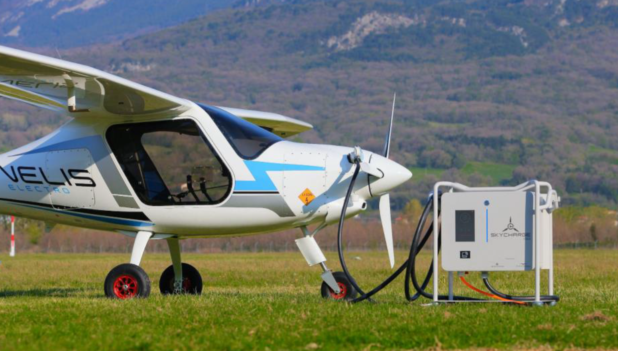 charging station for electric aircraft