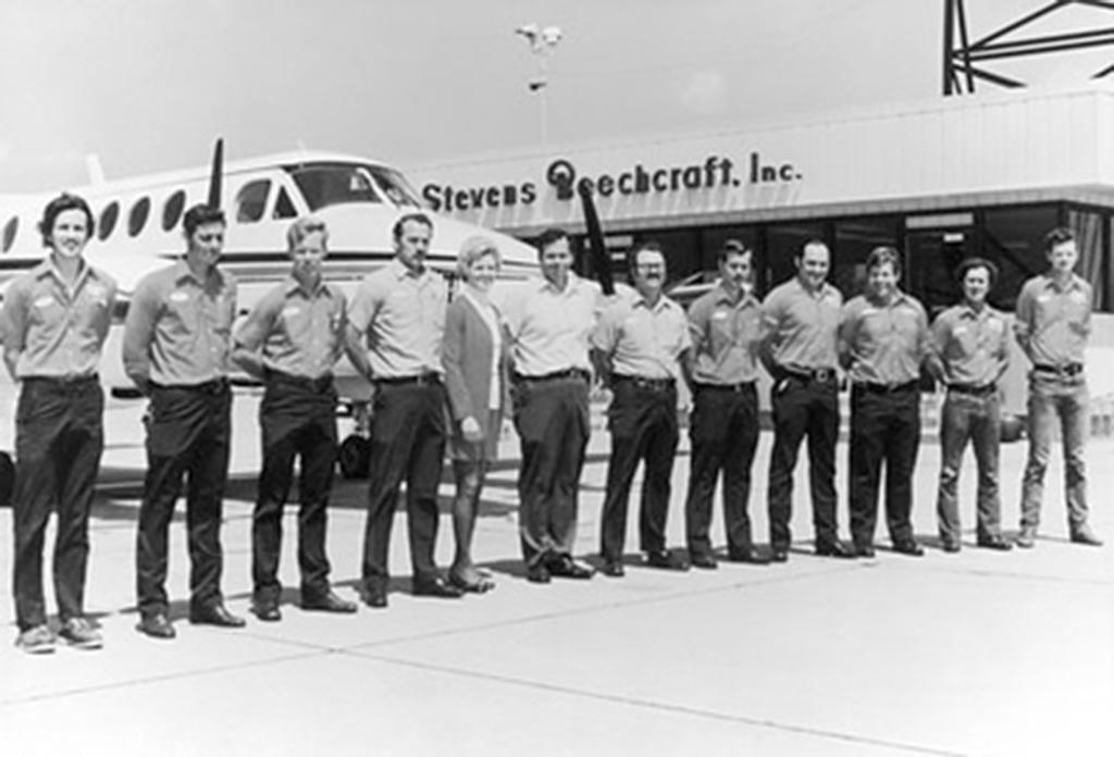Stevens Aerospace historical staff image