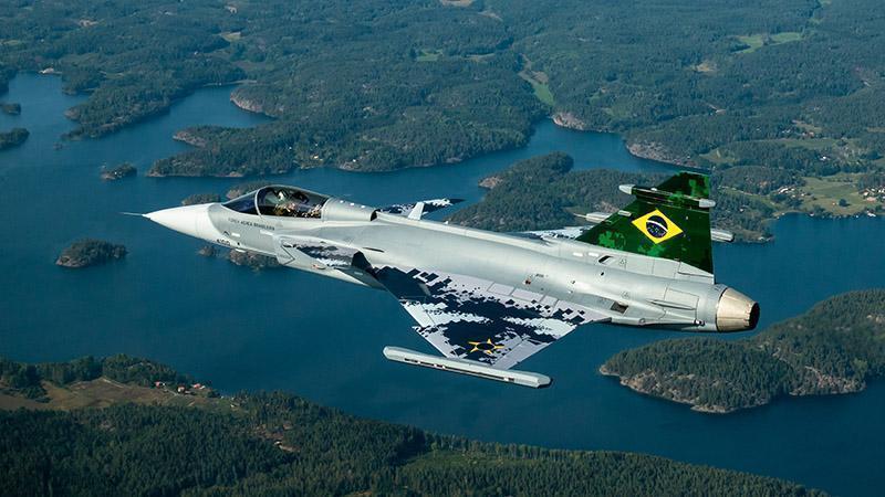 Brazilian Saab F-35E Gripen