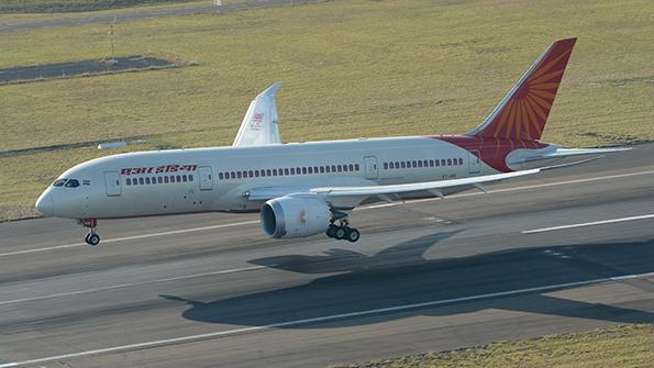 Air India aircraft on tarmac