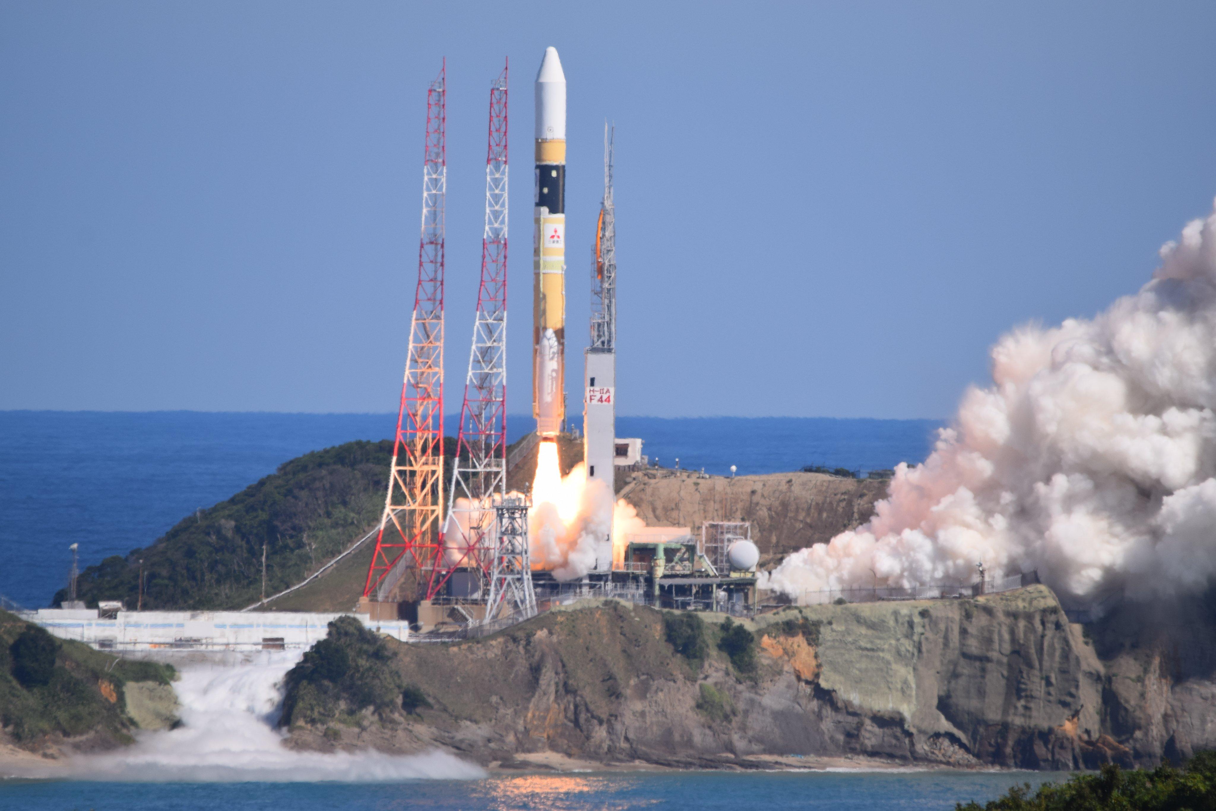 Japanese H-IIA rocket launch